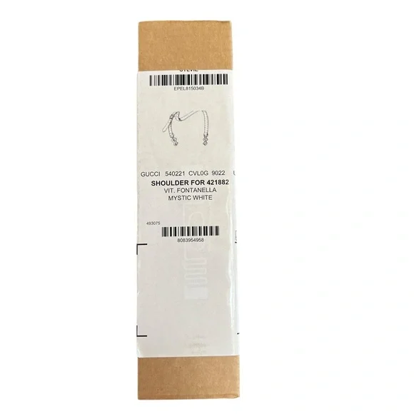 Gucci White Leather Shoulder Bag Strap $450.00 - Picture 5 of 8